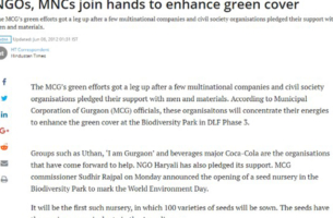 NGOs, MNCs join hands to enhance green cover: