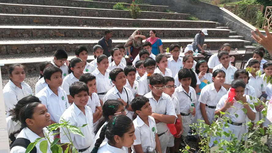 2014-8-6 school planting DPS Gurgaon