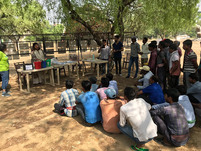2019-06-19,Segregation Workshop; all the maalis participating very actively on what they did at present, and then afterwards, of what they would do it differently
