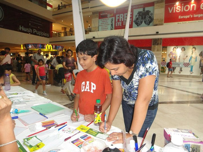 24-July-2011, Million trees Gurgaon Ambience Mall (5)