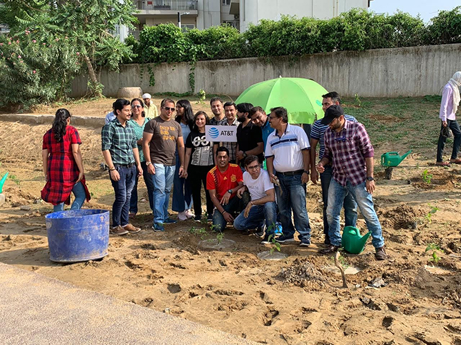 2019-7-19 AT_T planting at Badshahpur(1)